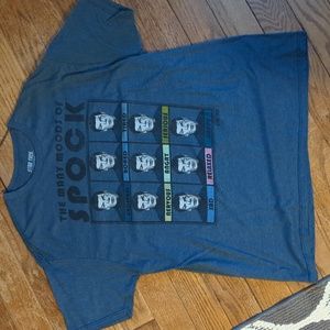 Moods of Spock Mens T-shirt
